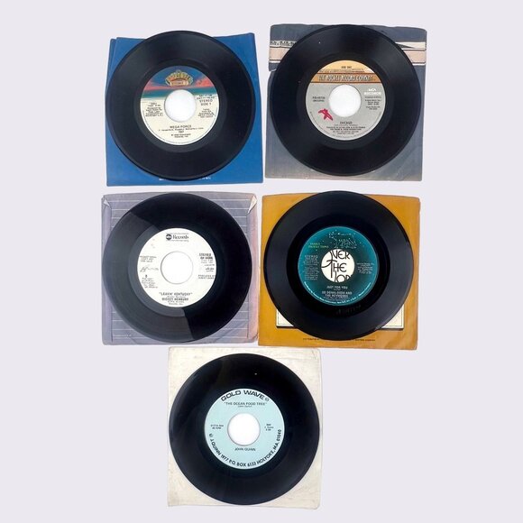 Vintage 45 RPM Vinyl Records Lot Of 5 Featuring Kiki Dee 707 & More Artists - Picture 2 of 12